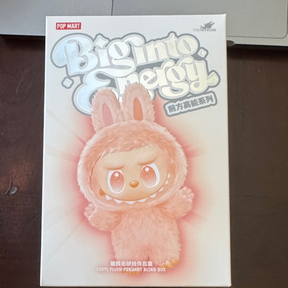 Pop Mart Big Into Energy Vinyl Plush Pendant Blind Box
